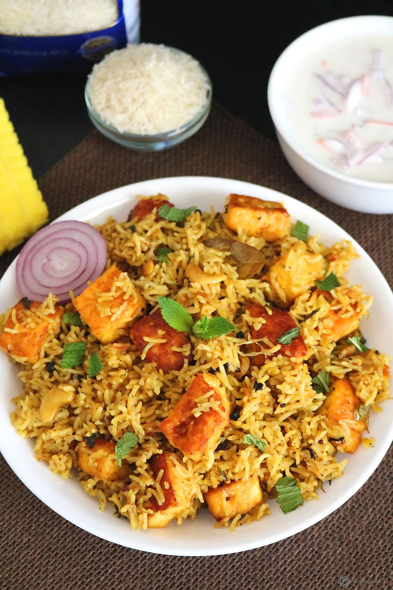 Panner Biryani